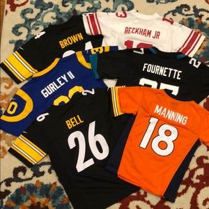 Nike NFL jerseys ( Lot of 6 ).